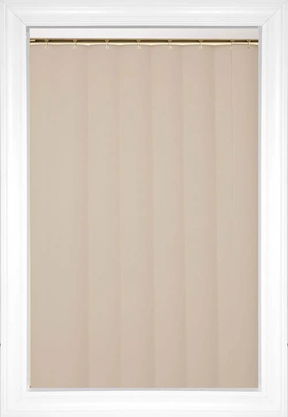 Natural Adobe Vertical Vinyl Blinds