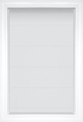 Pure White York Roman Shades Pure White York Roman Shades