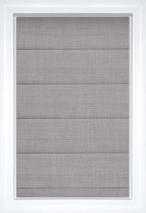 Silver Nara Roman Shades Silver Nara Roman Shades