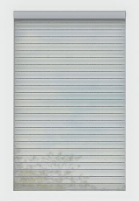 Light pewter Serenity Eclipse Room Darkening 3" Slats Serenity Shades