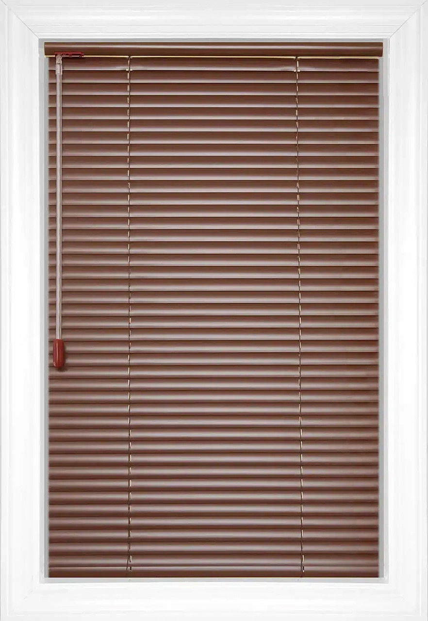 Chocolate Milk Softlook 8 Aluminum Blinds