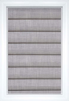 Dove Carolina Classic Solid and Textured Roman Shades