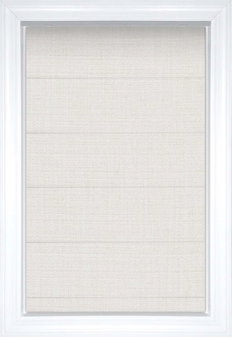 Stores romains Nara Plat Solid and Textured - Neige Stores romains Nara Plat Solid and Textured - Neige
