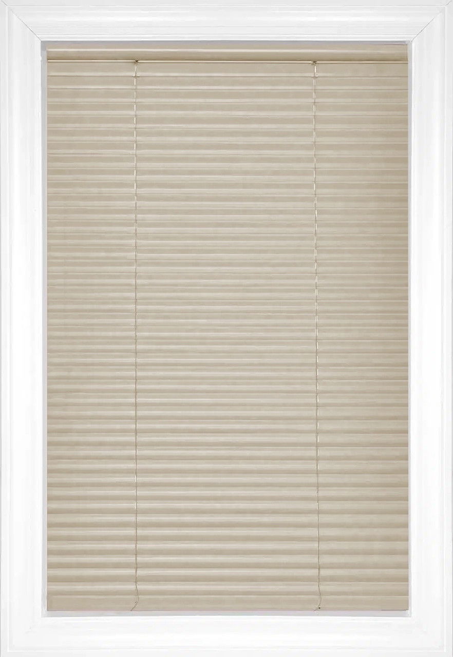 Taupe Classic Cordless 1" Aluminum Aluminum Blinds