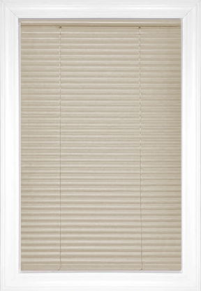 Taupe Classic Cordless 1" Aluminum Aluminum Blinds