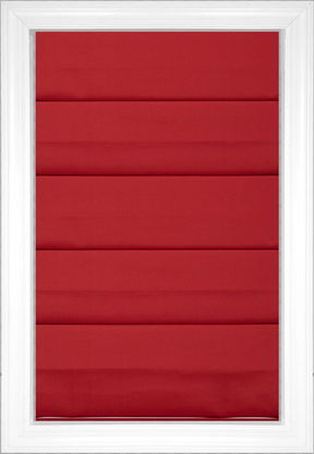 Chilli Pepper Sateen Roman Shades Chilli Pepper Sateen Roman Shades