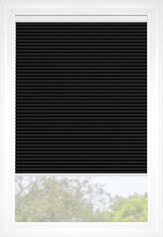 Black Premier Blackout Cellular Shades