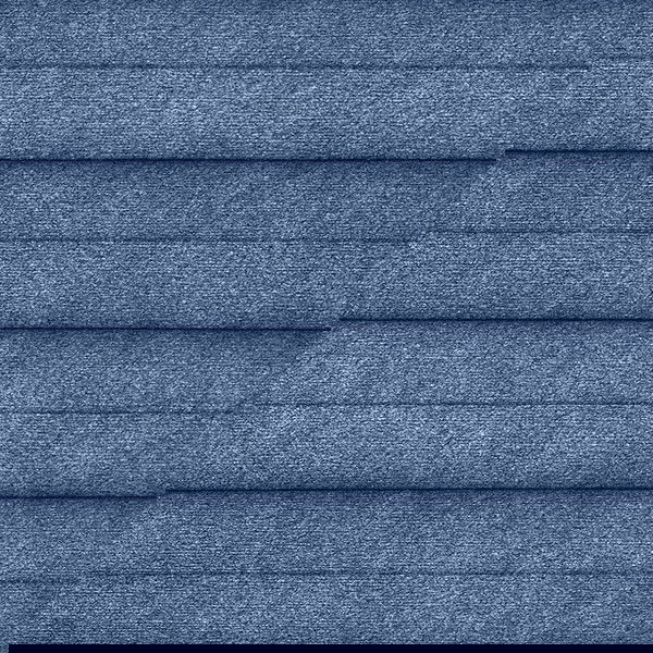 Jeans light filtering cellular shade sample