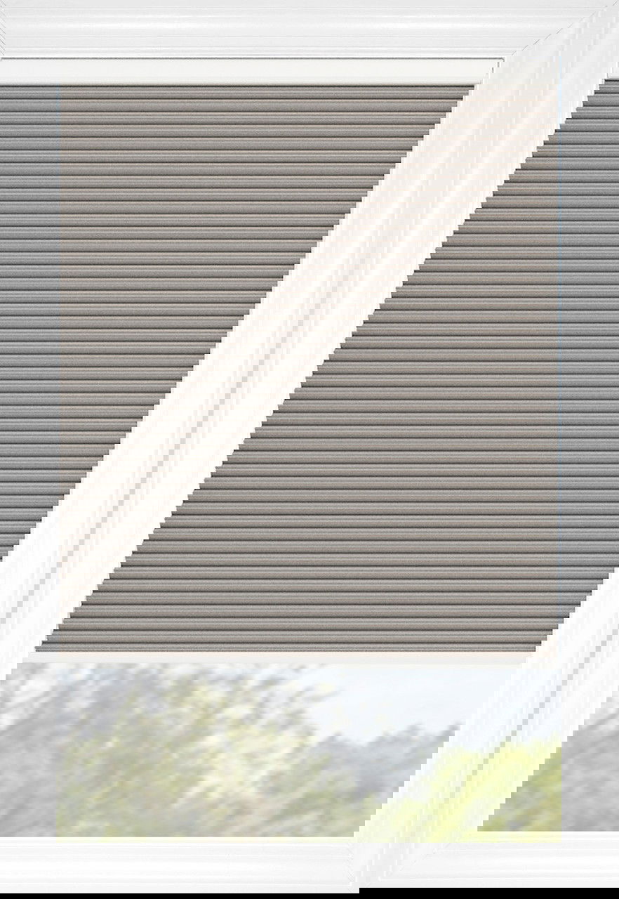 Charcoal Rio Light Filtering Cellular Shades