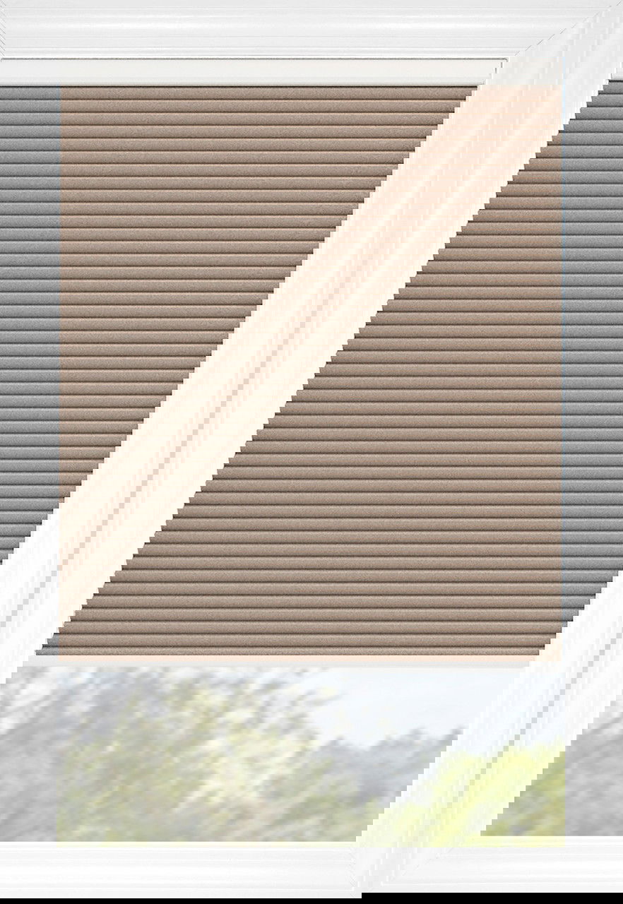 Latte Paris Light Filtering Cellular Shades