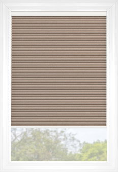 Latte Paris Light Filtering Cellular Shades