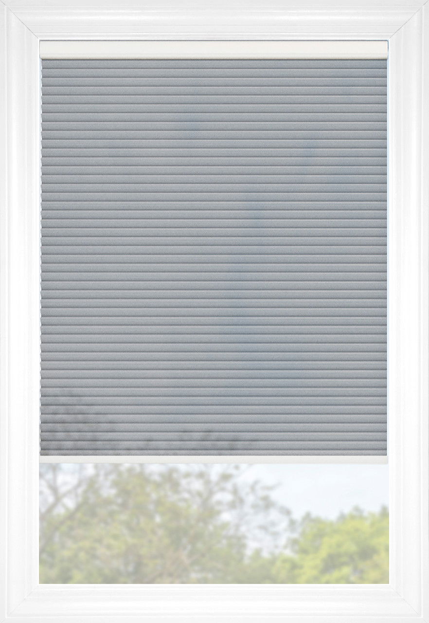 Stone Blue Riviera Light Filtering Cellular Shades