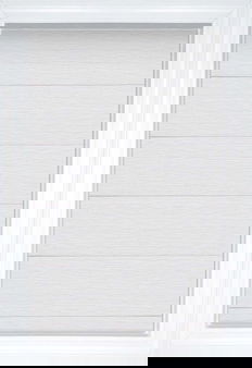 White Oceana Plat Solid and Textured Stores romains