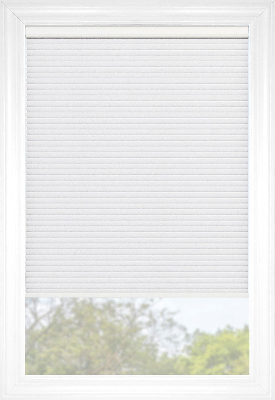 White Premier Light Filtering Cellular Shades