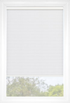 White Premier Light Filtering Cellular Shades