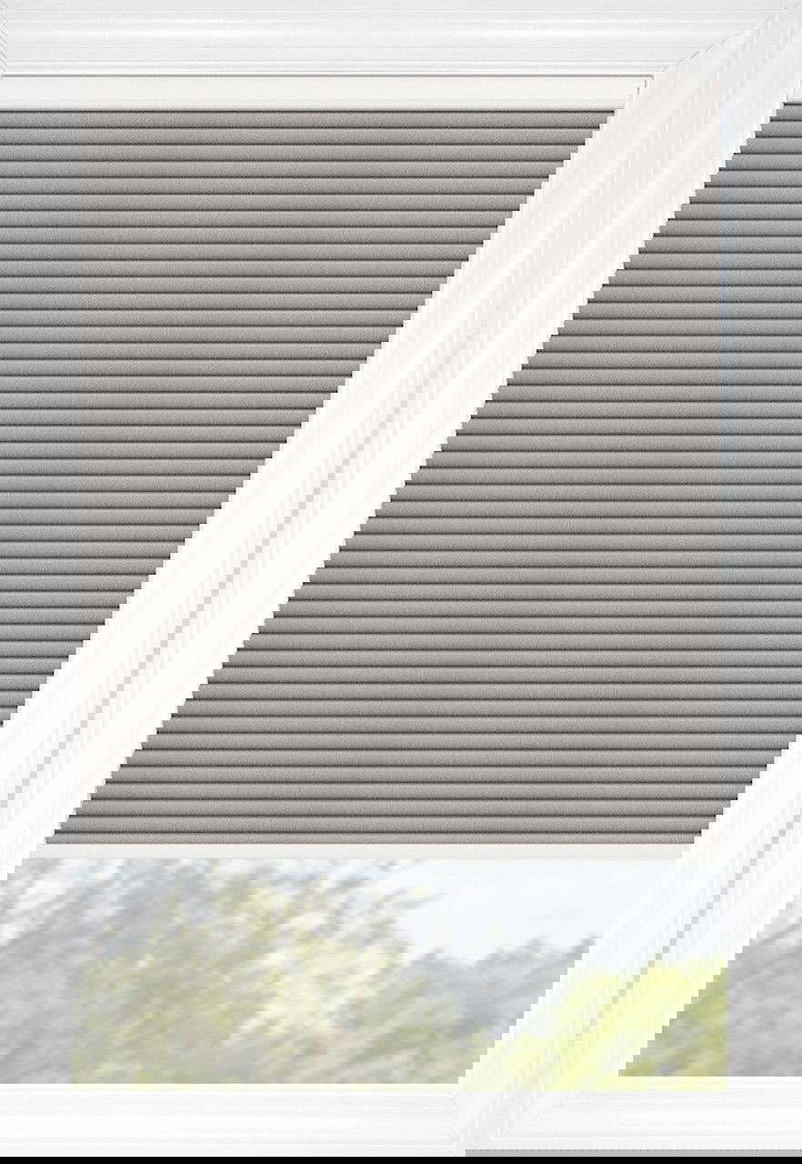 Dark Grey Premier Light Filtering Cellular Shades