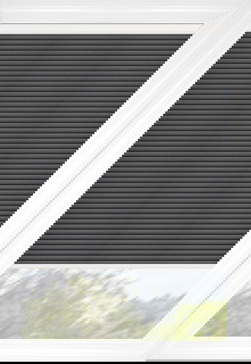 Dark Grey Premier Blackout Cellular Shades