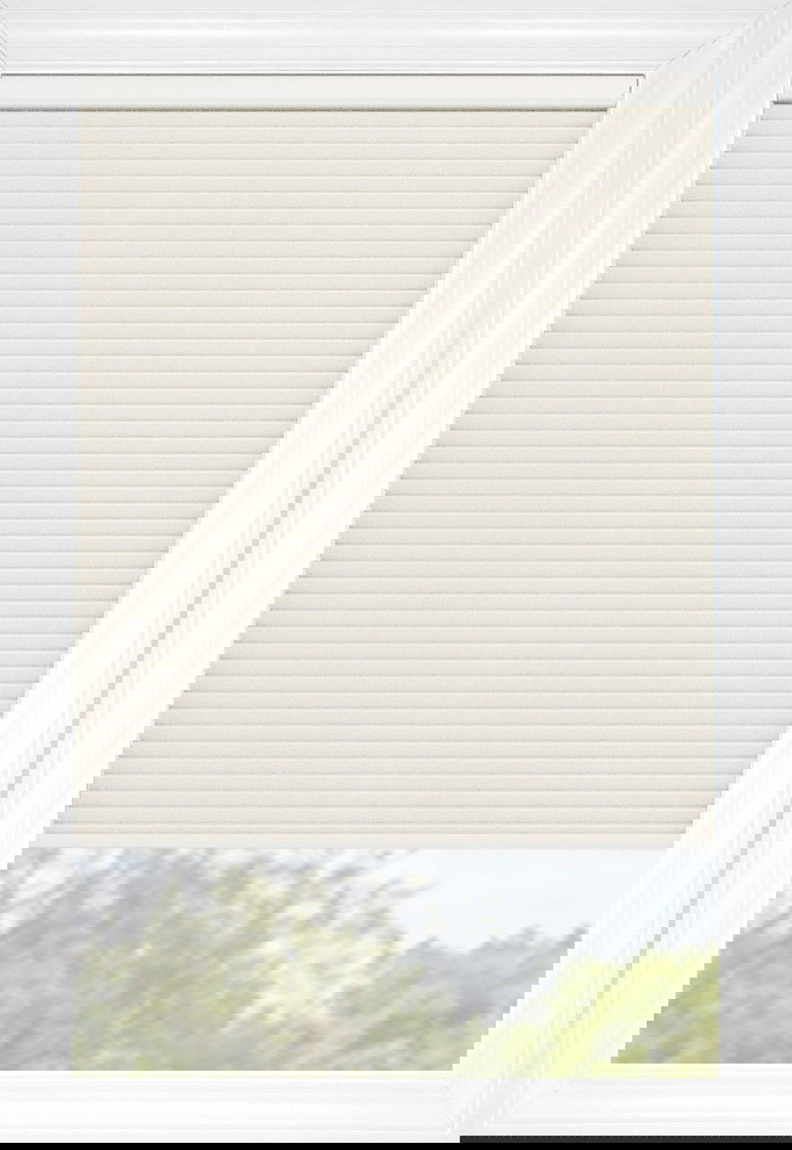 Off White Signature Light Filtering Cellular Shades