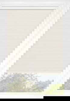 Off White Signature Light Filtering Cellular Shades