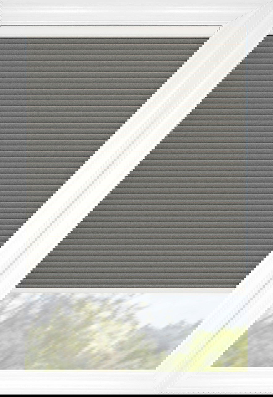 Charcoal Designer: Rio II Blackout Blackout Cellular Shades