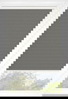 Charcoal Designer: Rio II Blackout Blackout Cellular Shades