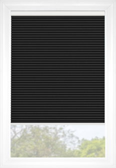 Black Premier Light Filtering Cellular Shades Black Premier Light Filtering Cellular Shades