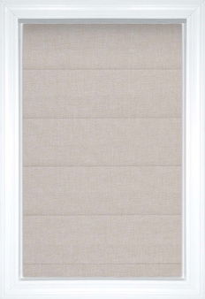 Sable blanc Jefferson Plat Solid and Textured Stores romains