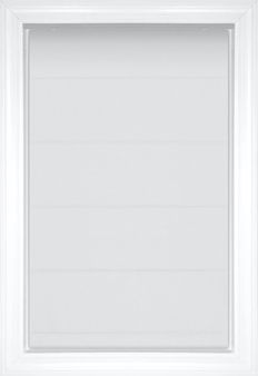 Pure White York Plat Solid and Textured Stores romains