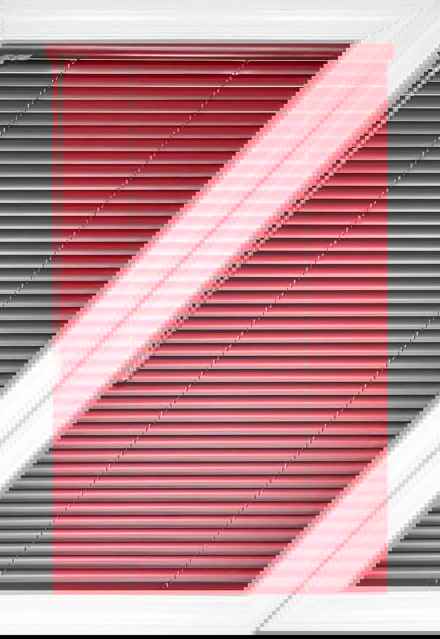 Garnet Red Softlook 6 Aluminum Blinds