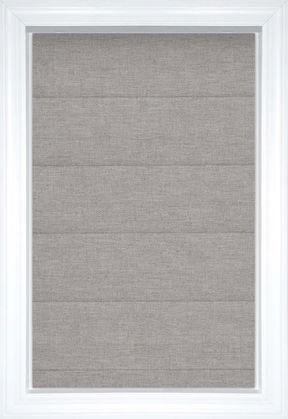 Heather Gray Jefferson Roman Shades Heather Gray Jefferson Roman Shades