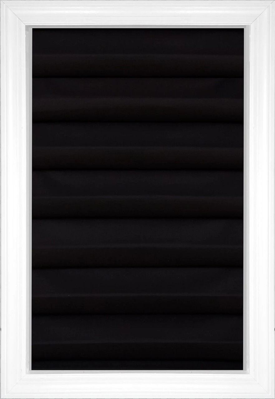 Black Sateen Classique Solid and Textured Stores romains