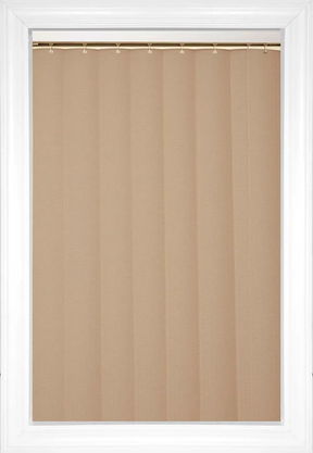 Fawn Lille Vertical Vinyl Blinds Fawn Lille Vertical Vinyl Blinds