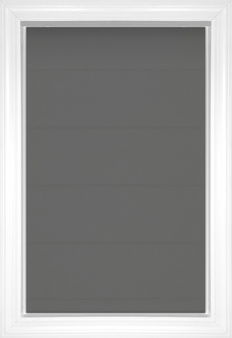 Slate York Flat Solid and Textured Roman Shades