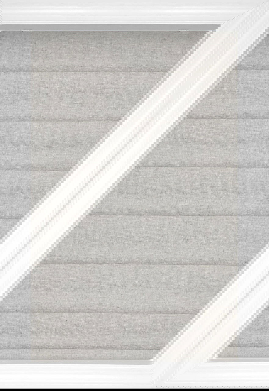 Linen Dow Classic Solid and Textured Roman Shades