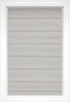 Linen Dow Classic Solid and Textured Roman Shades