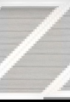 Linen Dow Classic Solid and Textured Roman Shades