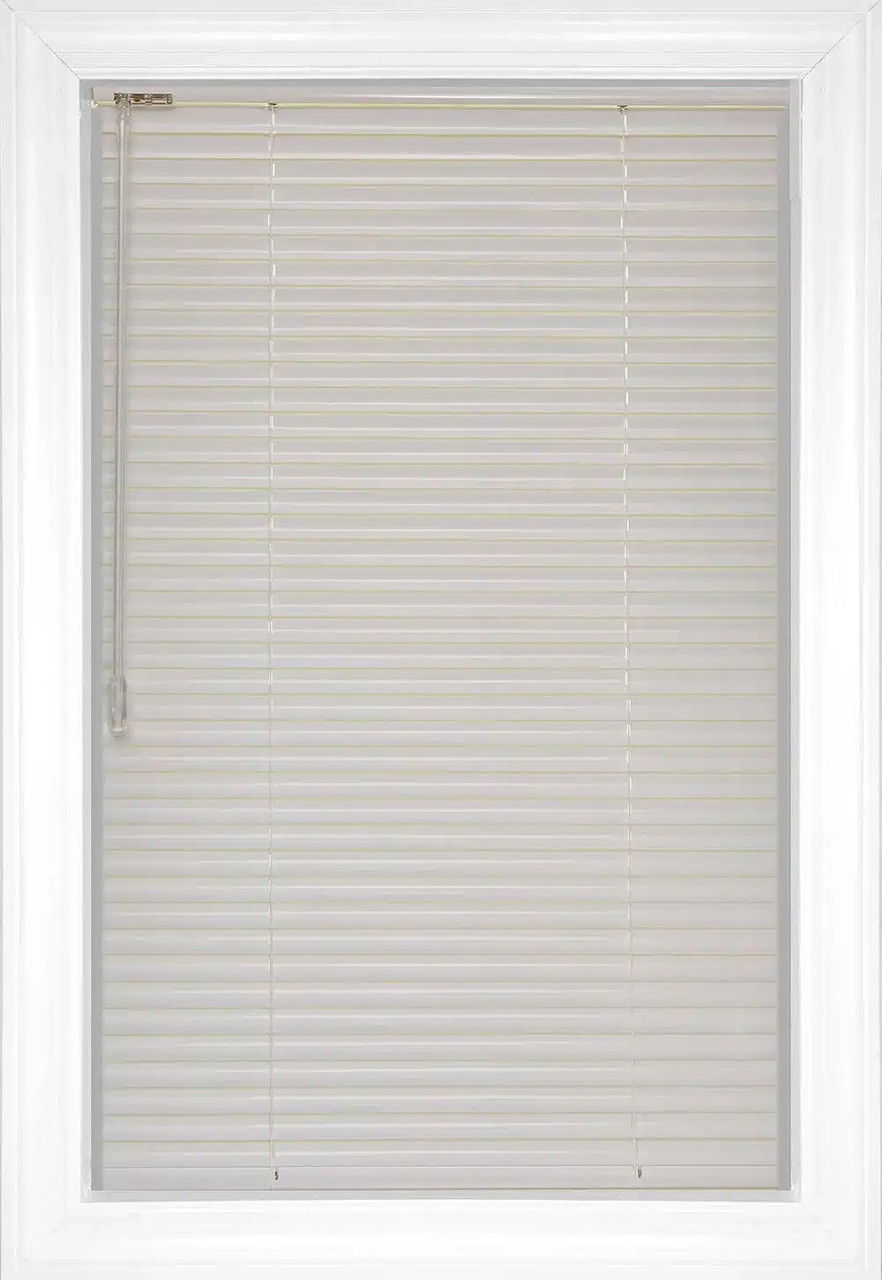Arctic White Softlook 8 Aluminum Blinds