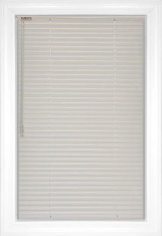 Arctic White Softlook 8 Aluminum Blinds Arctic White Softlook 8 Aluminum Blinds