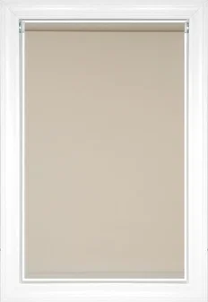 Taupe Cameo Classic/Designer Light Filtering Roller Shades