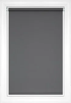 Dark Grey Cameo Classic/Designer Light Filtering Roller Shades