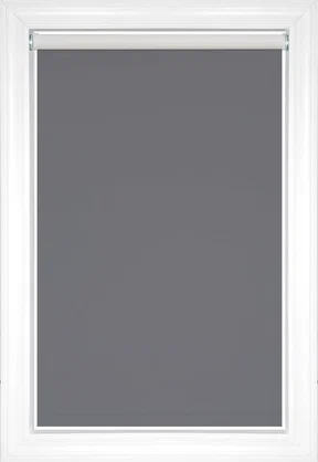 Dark grey Dévon Opaque Toiles de fenêtre