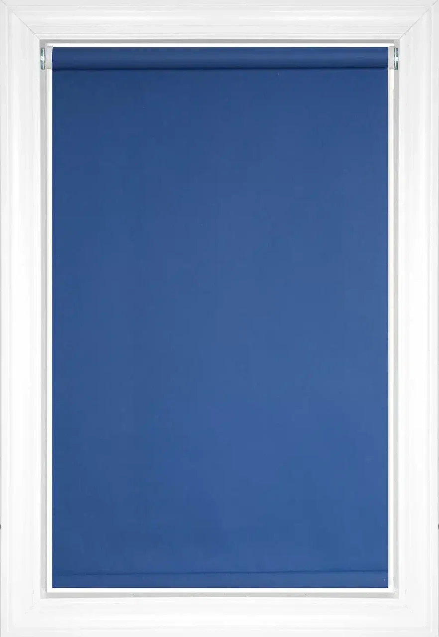 Royal Blue Cameo Classic/Designer Light Filtering Roller Shades