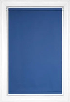 Royal Blue Cameo Roller Shades Royal Blue Cameo Roller Shades