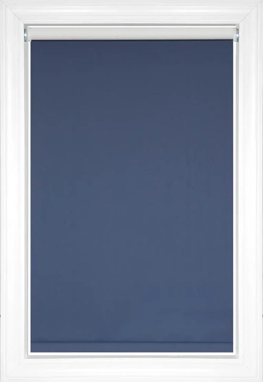 Toiles de fenêtre Dévon Opaque Fabric Opaque - Marine