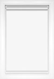 Snow Aurora Vinyl Blackout Roller Shades
