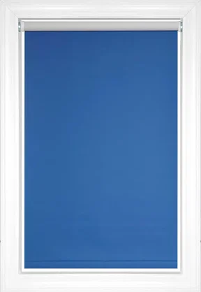 Royal Blue Devon Blackout Roller Shades
