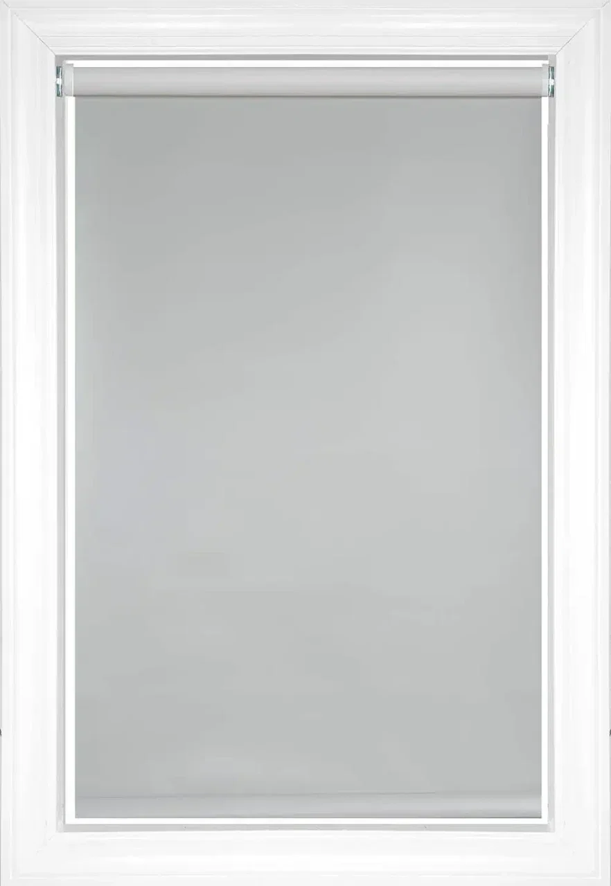 Metro Gray Brilliance Vinyl Blackout Roller Shades