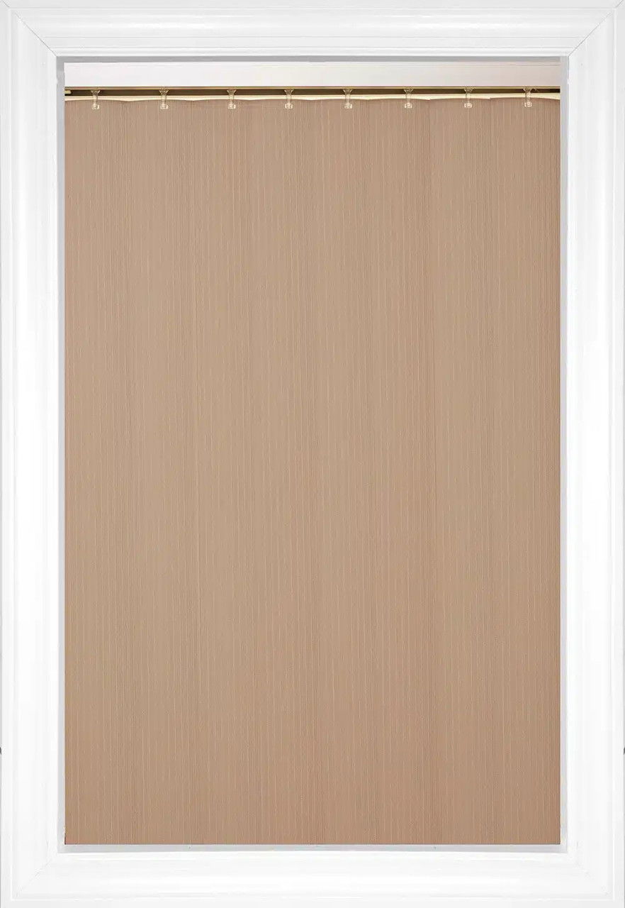 Beige Marbella Vertical Vinyl Blinds