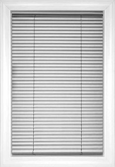 Silver Classic Cordless 1" Aluminum Aluminum Blinds Silver Classic Cordless 1" Aluminum Aluminum Blinds