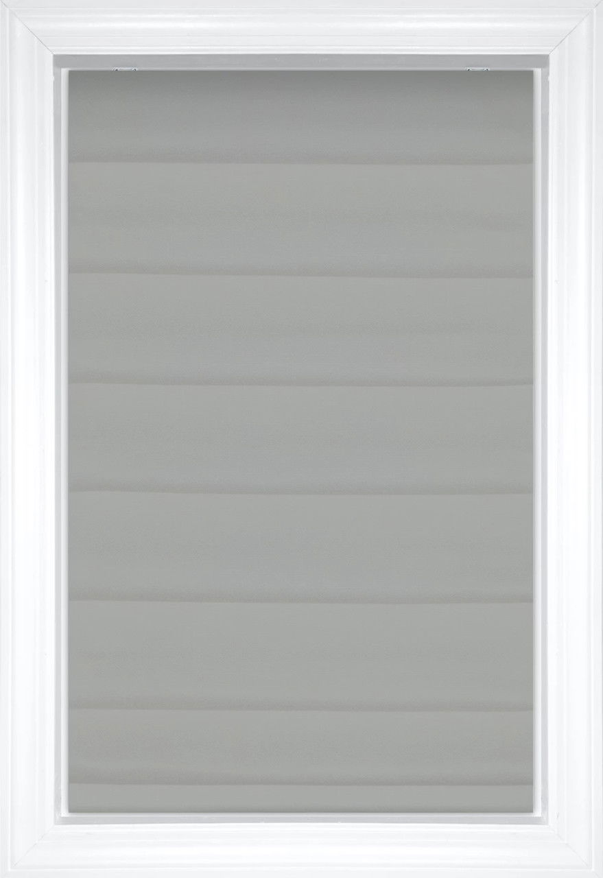 Dove York Classic Solid and Textured Roman Shades